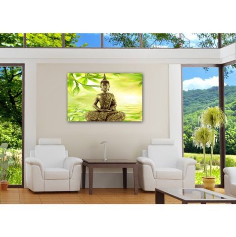 Tablou canvas Feng-Shui Buddha bambus