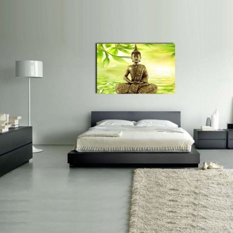 Tablou canvas Feng-Shui Buddha bambus